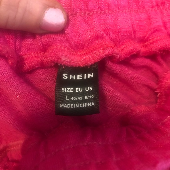SHEIN Drawstring Waist Ruffled Skort - Picture 5 of 5
